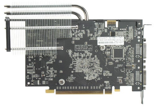 XFX Fatal1ty 8600 GT graphics card with passive cooling system.