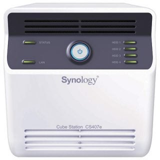 Synology Cube Station CS-407e network-attached storage device.