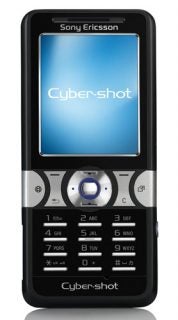 Sony Ericsson K550i Cyber-shot phone on white background.