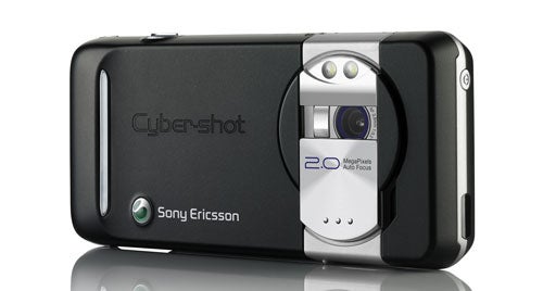 Sony Ericsson K550i phone with Cyber-shot camera.