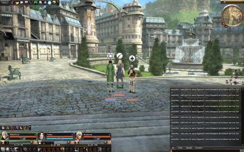 Screenshot of gameplay in Sword of the New World: Granado Espada.