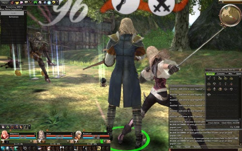 Screenshot of gameplay from Sword of the New World: Granado Espada.