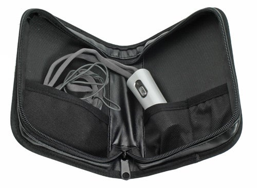 Philips noise cancelling earphones with carrying case.