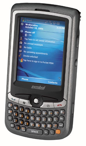 Motorola MC35 Enterprise Digital Assistant with screen display.