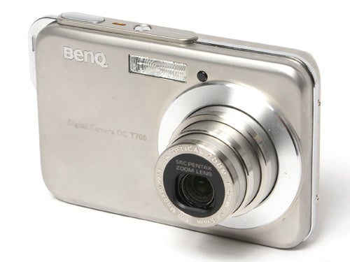 BenQ DC-T700 digital camera on white background.