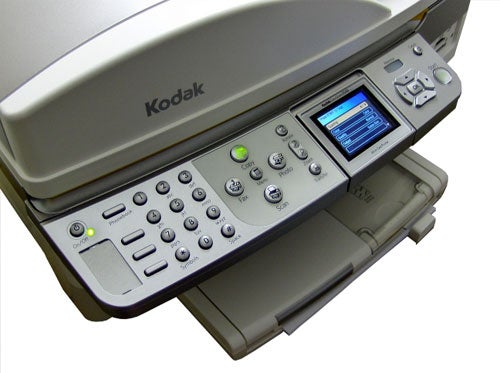 Kodak EasyShare 5500 all-in-one printer with control panel.