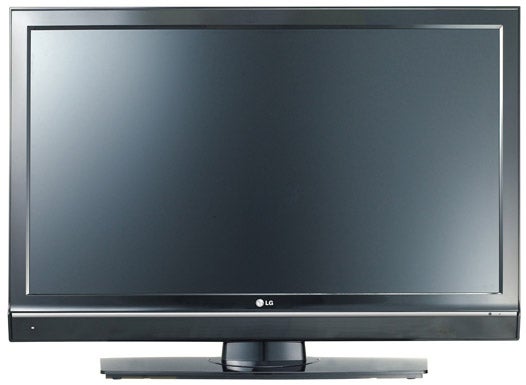 LG 42LF66 42-inch LCD television on white background.
