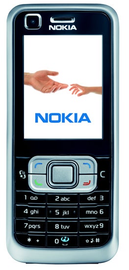 Nokia 6120 Classic mobile phone on white background.