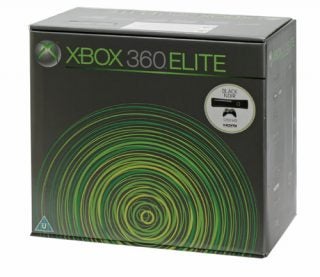 Microsoft Xbox 360 Elite in original packaging.