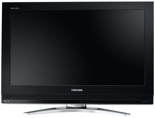 Toshiba 32C3030D 32-inch LCD TV on a stand.