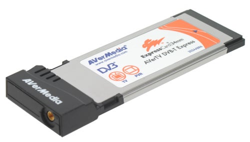 AVerMedia AVerTV DVB-T Express card on white background.