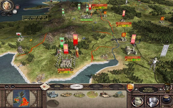 Screenshot of Medieval 2: Total War - Kingdoms game interface.