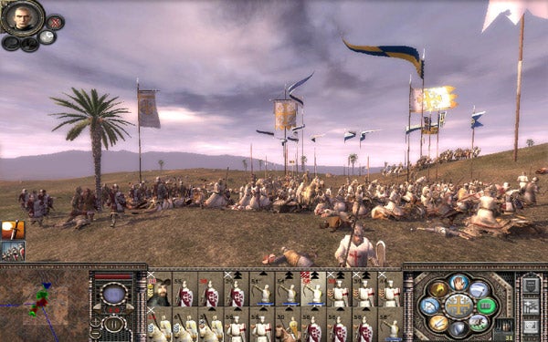 Screenshot of Medieval 2: Total War - Kingdoms gameplay.