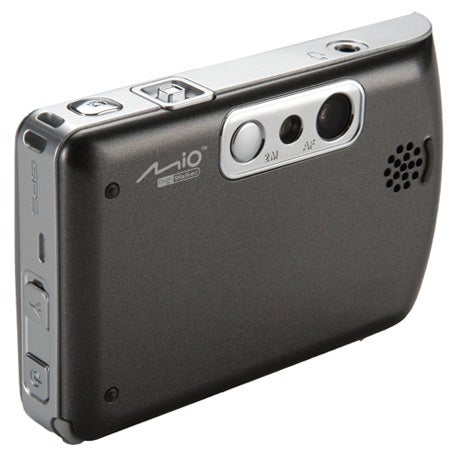 Mio Digiwalker A501 GPS PDA phone on white background