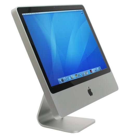 Apple iMac 20-inch desktop computer on white background.