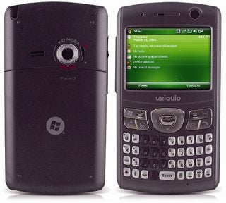 UBiQUiO 503G smartphone front and back view.