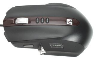 Microsoft SideWinder Gaming Mouse on a white background.