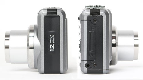 Side-by-side views of Kodak EasyShare Z1275 camera