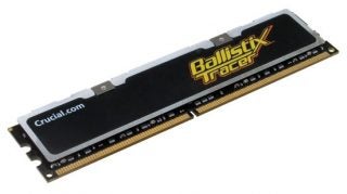 Crucial Ballistix Tracer PC2-8500 RAM module.
