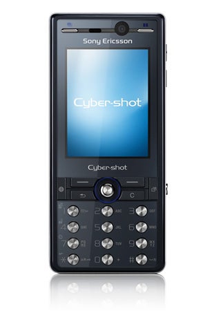 Sony Ericsson K810i Cyber-shot phone on white background