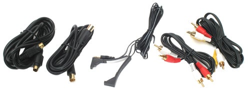 Cables and connectors possibly included with Slingbox Pro.