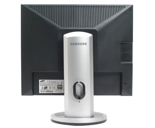 Samsung SyncMaster 940UX monitor rear view with stand.