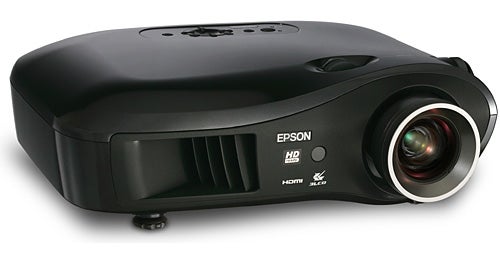 Epson EMP-TW1000 HD projector on white background