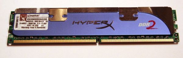 relax I'm thirsty Percentage Kingston HyperX KHX9600D2K2/2G DDR2 2GB Memory Kit Review | Trusted Reviews