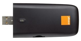 Orange Option ICON 2 USB Modem with brand logo