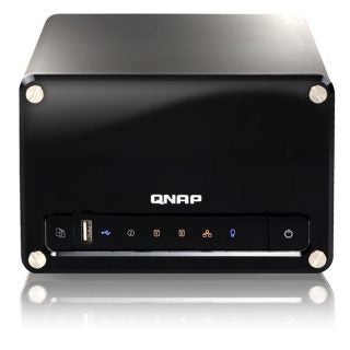 QNAP TS-209 Pro Turbo Station NAS front view.