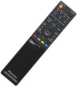 Pioneer DVR-LX70D DVD recorder remote control.