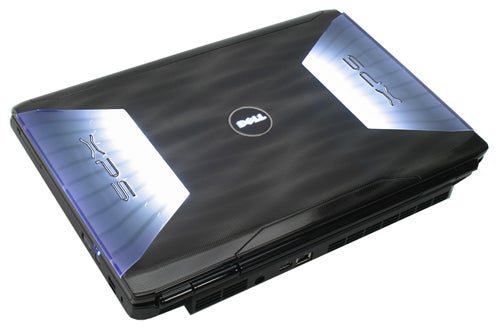 Dell XPS M1730 laptop with illuminated lid designDell XPS M1730 laptop with illuminated lid design.