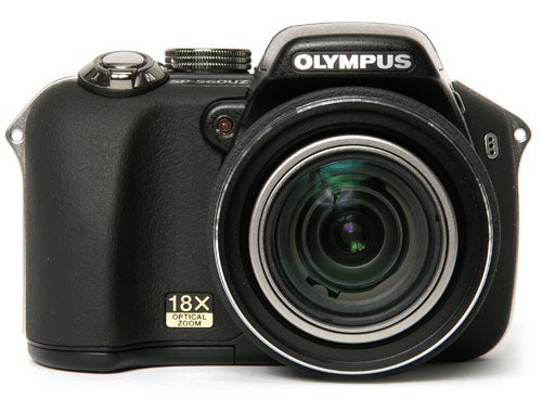 Olympus SP-560UZ digital camera with 18x optical zoom.