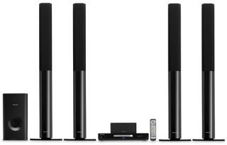 Pioneer DCS-370 5.1-channel home cinema system with remote.