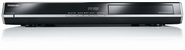 Toshiba HD-EP35 HD DVD player on white surface