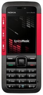 Nokia 5310 XpressMusic mobile phone with music buttons