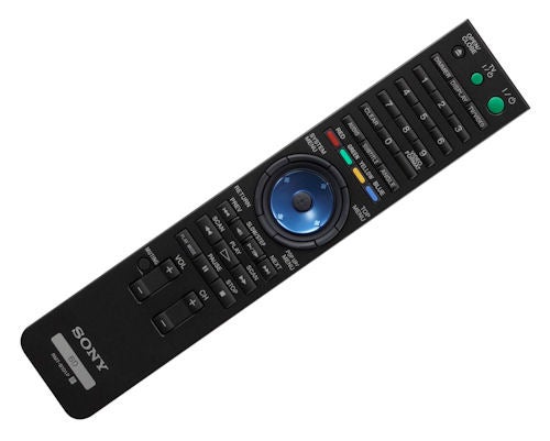Sony BDP-S300 Blu-ray player remote control.