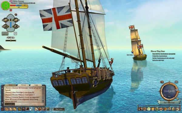 Screenshot of Screenshot of gameplay from Pirates of the Burning Sea game.