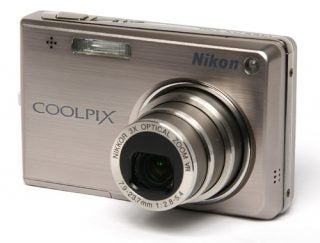Nikon Coolpix S700 compact digital camera on white background.