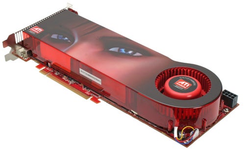 AMD ATI Radeon HD 3870 X2 graphics card.
