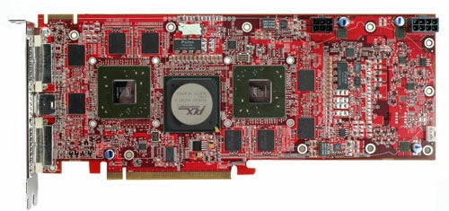 AMD ATI Radeon HD 3870 X2 graphics card.