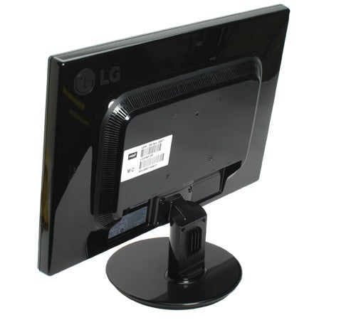 LG Flatron L227WT-PF monitor viewed from the back