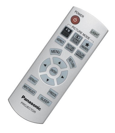 Panasonic PT-AX200 projector remote control.