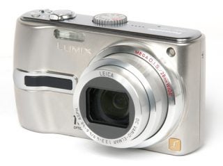 Panasonic Lumix TZ3 camera on a white background.