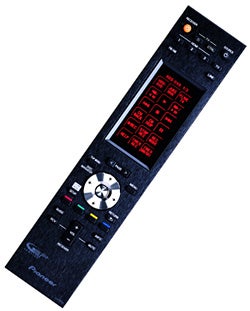 Pioneer LX01 home cinema system remote control.