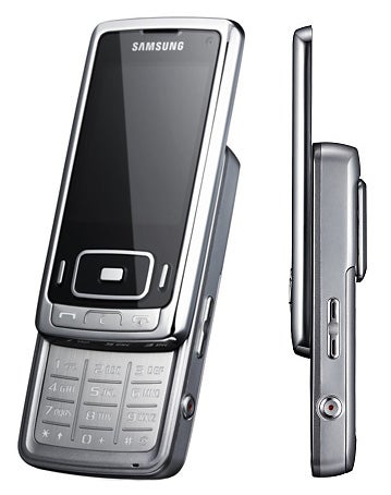 Samsung SGH-G800 mobile phone displayed from multiple angles.