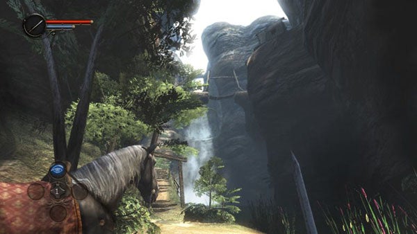 In-game screenshot of Dark Messiah of Might and Magic: Elements.