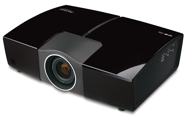 ViewSonic Pro8100 Full HD LCD projector on white background.