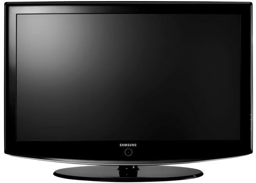 Samsung LE-37R87BD 37-inch LCD television front view.