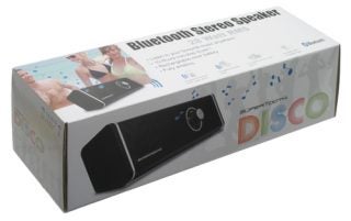Supertooth Disco Bluetooth speaker in packaging